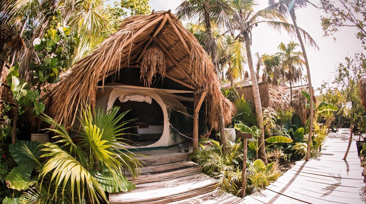Uman Glamping & Cenote Tulum Hotel Ngoại thất bức ảnh