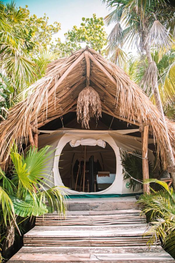 Uman Glamping & Cenote Tulum Hotel Ngoại thất bức ảnh