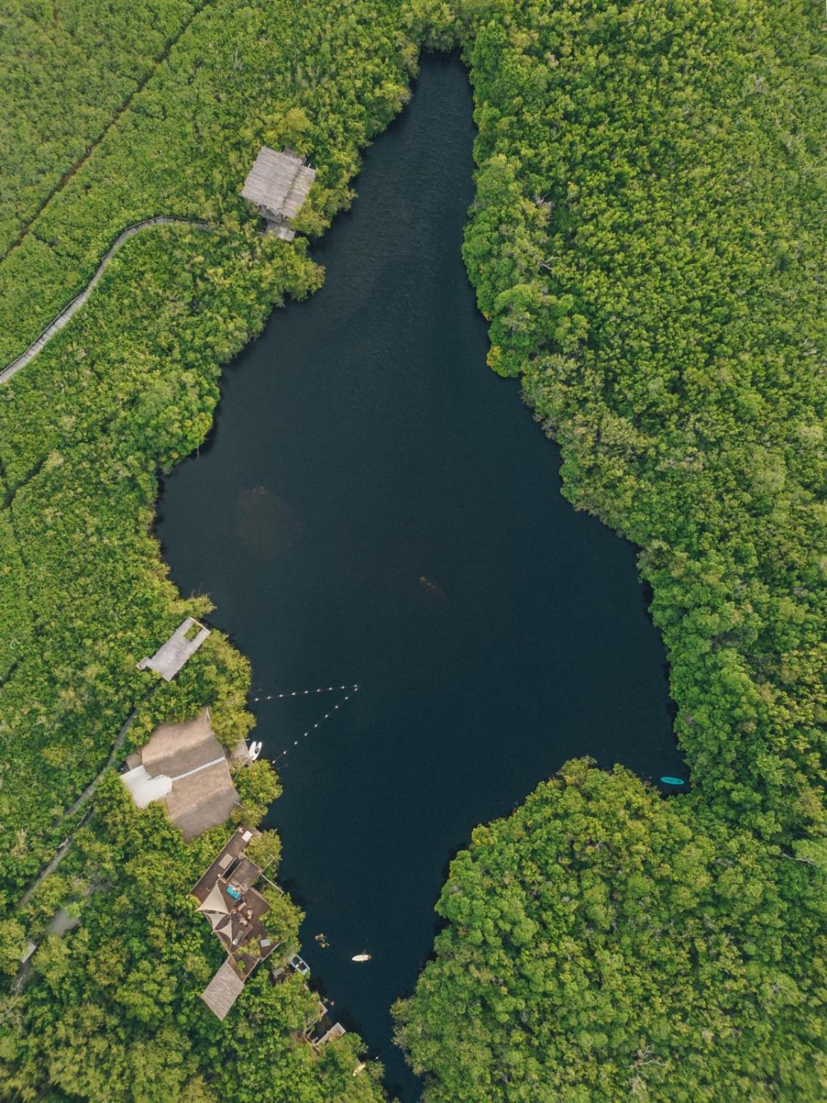 Uman Glamping & Cenote Tulum Hotel Ngoại thất bức ảnh